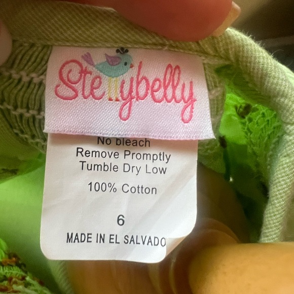 Charming Kids Dress with Floral Embroidery - Picture 3 of 3